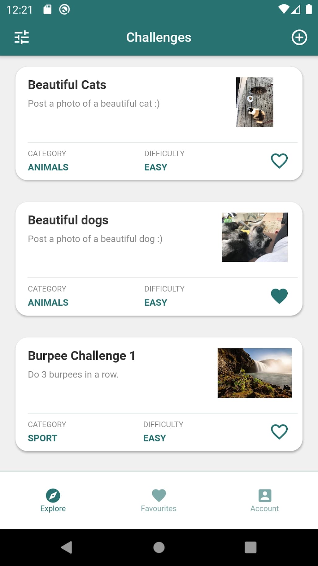 ChallengeMe App
